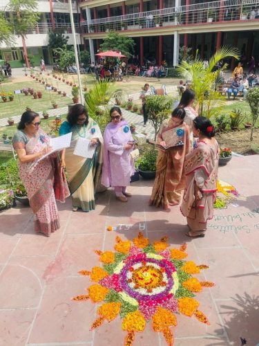Department of Life Science organized District level Spring Flower Show 1 (1)