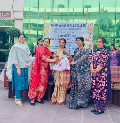 Department of Life Science organized District level Spring Flower Show 2 (1)