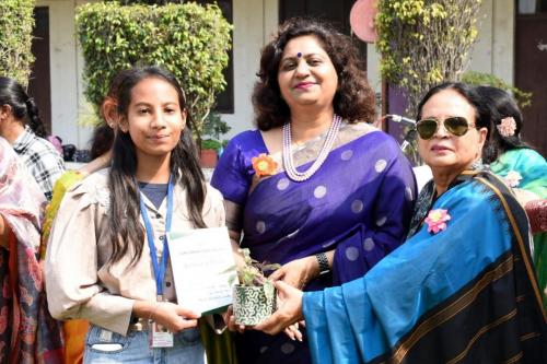 Department of life science organized District level Spring Flower Show and Competition